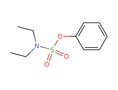 Molecular Structure of 1015-49-2 (Sulfamic acid, diethyl-, phenyl ester)