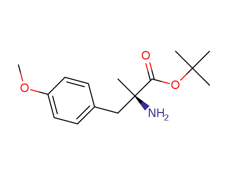 tert-butyl (2R)-2-amino-3-(4-methoxyphenyl)-2-methylpropanoate