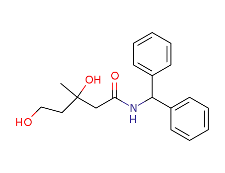 (+/-)-3,5-dihydroxy-3-methyl-valeric acid benzhydrylamide