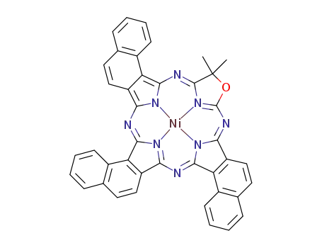 2,2-dimethyl-3-oxa-tri(1,2-naphtho)tetraazachlorin, nickel complex