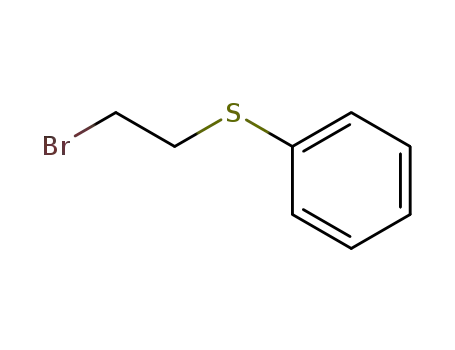 Molecular Structure of 4837-01-8 (2-BROMOETHYL PHENYL SULFIDE)