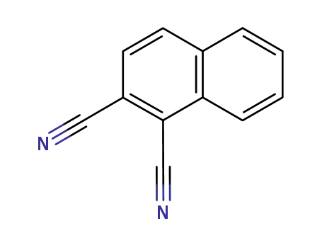 Molecular Structure of 19291-76-0 (1,2-Naphthalenedicarbonitrile)