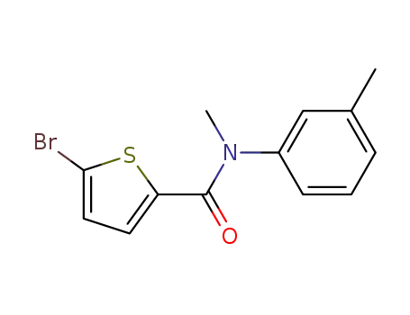 5-bromo-N-methyl-N-(3-methylphenyl)thiophene-2-carboxamide