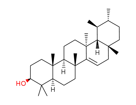Molecular Structure of 14459-13-3 ((13α)-D-Friedours-14-en-3β-ol)