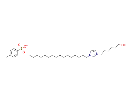 1-hexadecyl-3-(6-hydroxyhexyl)imidazolium tosylate