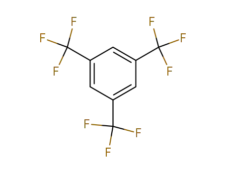 Molecular Structure of 729-81-7 (1,3,5-Tris(trifluoromethyl)benzene)