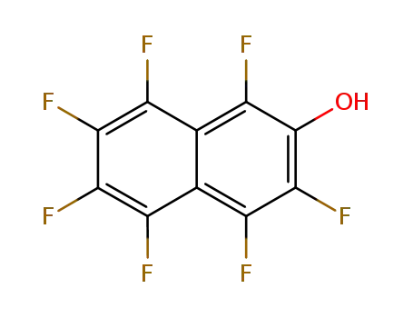 beta-Hydroxy-heptafluoronaphthalene, 97%