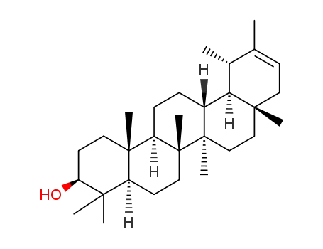 Molecular Structure of 464-98-2 (psi-taraxasterol)