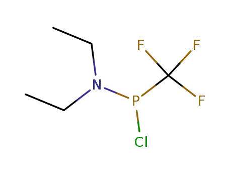 Diethylamino-chlor-trifluormethyl-phosphin