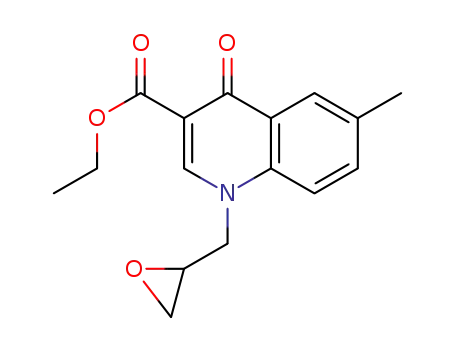 ethyl 6-methyl-1-(oxiran-2-ylmethyl)-4-oxo-1,4-dihydroquinoline-3-carboxylate