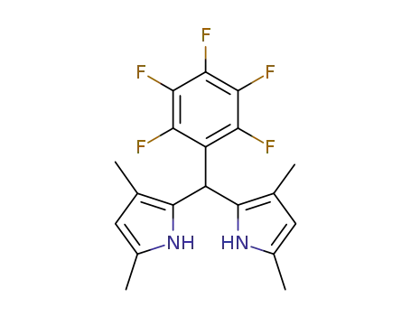 5-pentafluorophenyl-1,3,7,9-tetramethyldipyrromethane