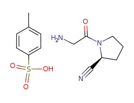 (S)-1-(2-aminoacetyl)pyrrolidine-2-carbonitrile 4-methylbenzenesulfonate