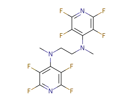 N,N’-dimethyl-N,N’-bis(2,3,5,6-tetrafluoropyridin-4-yl)-ethane-1,2-diamine