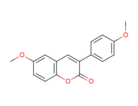 6-methoxy-3-(4-methoxyphenyl)-2H-chromen-2-one