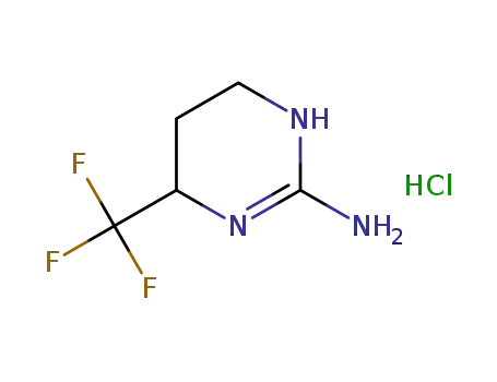 (4R,4S)-4-(trifluoromethyl)-1,4,5,6-tetrahydropyrimidin-2-ylamine hydrochloride