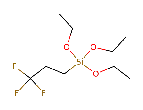 Molecular Structure of 681-97-0 (Silane, triethoxy(3,3,3-trifluoropropyl)-)