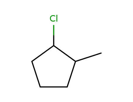 Molecular Structure of 53501-51-2 (Cyclopentane, 1-chloro-2-methyl-)