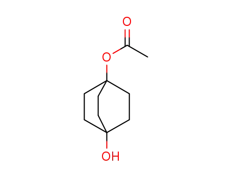 Molecular Structure of 54774-94-6 (Bicyclo[2.2.2]octane-1,4-diol 1-acetate)