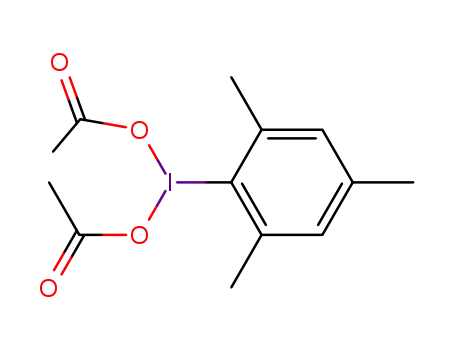 Molecular Structure of 33035-41-5 (IODOMESITYLENE DIACETATE)