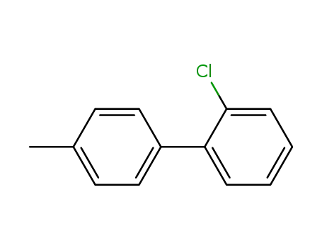 Molecular Structure of 19493-33-5 (4-METHYL-2-CHLOROBIPHENYL)