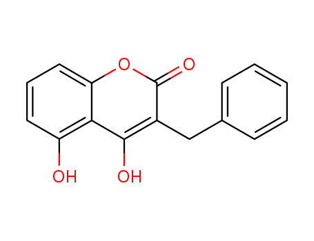 Molecular Structure of 1795-39-7 (3-benzyl-2,5-dihydroxy-4H-chromen-4-one)