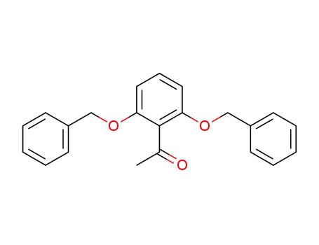 Molecular Structure of 3886-19-9 (1-[2,6-bis(benzyloxy)phenyl]ethanone)