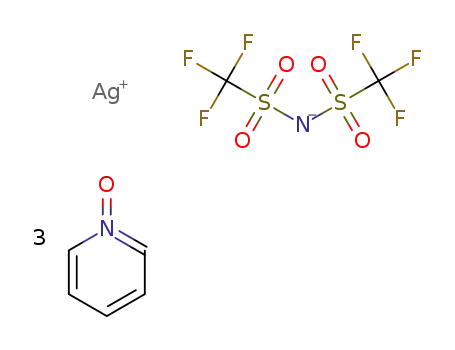 [silver(I)(pyridine-N-oxide)3](bis(trifluoromethanesulfonyl)imide)