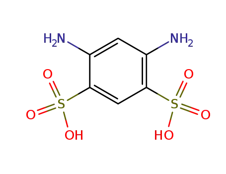 4,6-Diamino-1,3-benzenedisulfonic acid  CAS NO.137-50-8