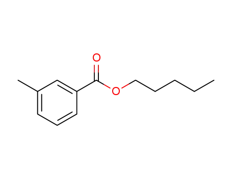 Molecular Structure of 5448-60-2 (pentyl 3-methylbenzoate)