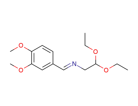 (E)-N-(3,4-dimethoxybenzylidene)-2,2-diethoxyethanamine