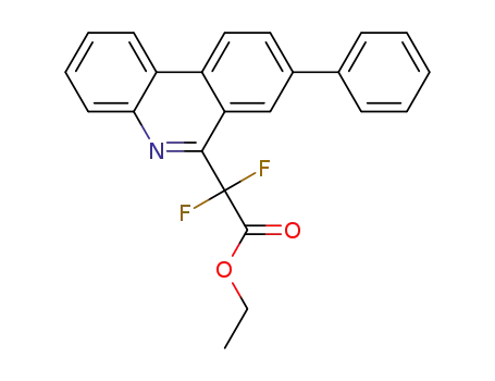ethyl 2,2-difluoro-2-(8-phenylphenanthridin-6-yl)acetate