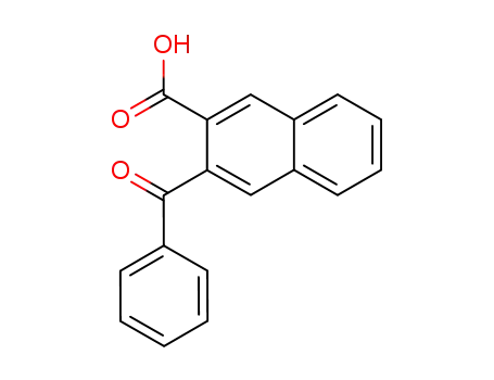 Molecular Structure of 38119-08-3 (3-BENZOYL-2-NAPHTHOIC ACID)