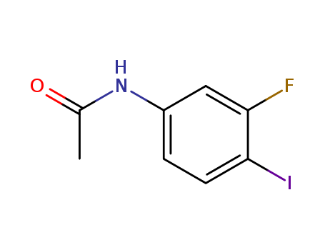 Acetamide, N-(3-fluoro-4-iodophenyl)-