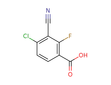4-chloro-3-cyano-2-fluorobenzoic acid