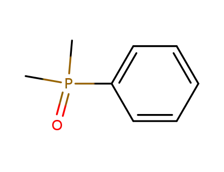 Molecular Structure of 10311-08-7 (dimethyl(phenyl)phosphane oxide)