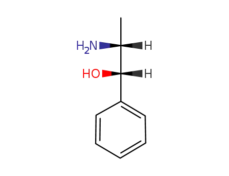 Molecular Structure of 37577-28-9 (D-(+)-Norephedrine)