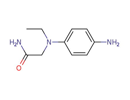 Molecular Structure of 2628-69-5 (Acetamide, 2-[(4-aminophenyl)ethylamino]-)