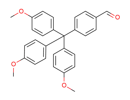 4-[tris(4-methoxyphenyl)methyl]benzaldehyde