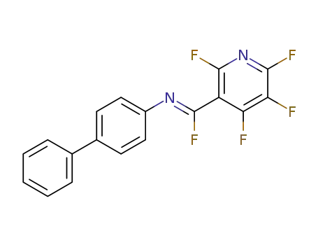 (Z)-N-([1,1'-biphenyl]-4-yl)-2,4,5,6-tetrafluoronicotinimidoyl fluoride