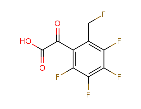 2,3,4,5-tetrafluoro-6-(fluoromethyl)phenylglyoxylic acid