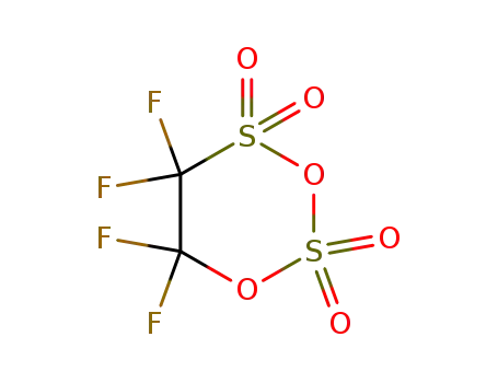 5,5,6,6-tetrafluoro-2,2,4,4-tetroxo-1,3-dioxa-2,4-dithiane