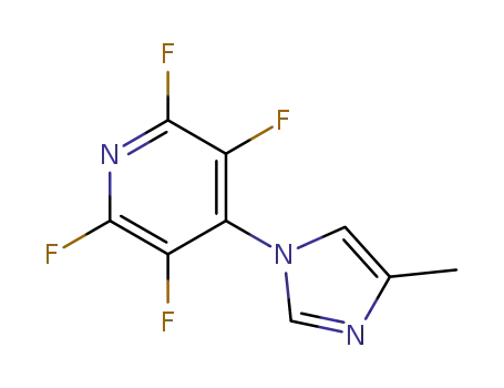 1-(2,3,5,6-tetrafluoropyridyl)-4-methylimidazole