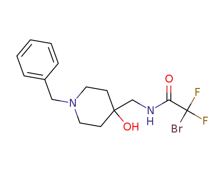 N-[(1-benzyl-4-hydroxypiperidin-4-yl)methyl]-2-bromo-2,2-difluoroacetamide