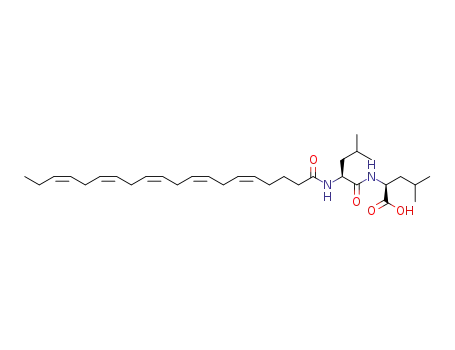 ((5Z,8Z,11Z,14Z,17Z)-icosa-5,8,11,14,17-pentaenoyl)-L-leucyl-L-leucinate