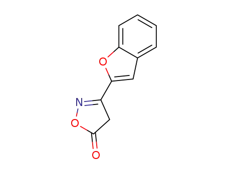 3-(benzofuran-2-yl)isoxazol-5(4H)-one