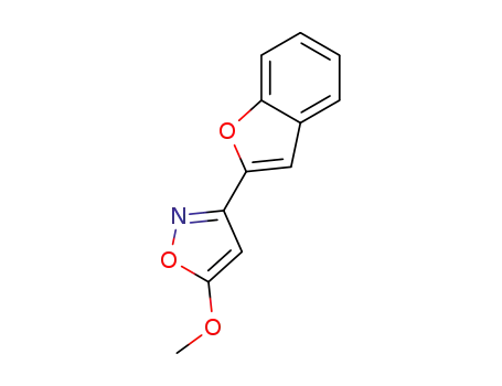 3-(benzofuran-2-yl)-5-methoxyisoxazole