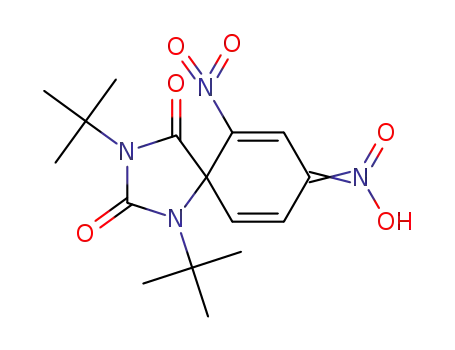 (1,3-di-tert-butyl-6-nitro-2,4-dioxo-1,3-diazaspiro-[4.5]deca-6,9-dien-1-ium-8-ylidene)azinate