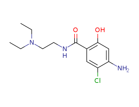 Benzamide, 4-amino-5-chloro-N-[2-(diethylamino)ethyl]-2-hydroxy-(38339-95-6)