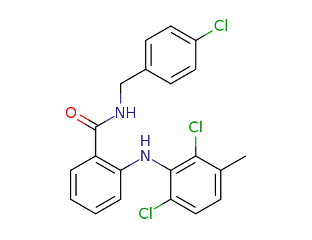 N-(4-chlorobenzyl)-2-(2,6-dichloro-3-methylphenylamino)-benzamide