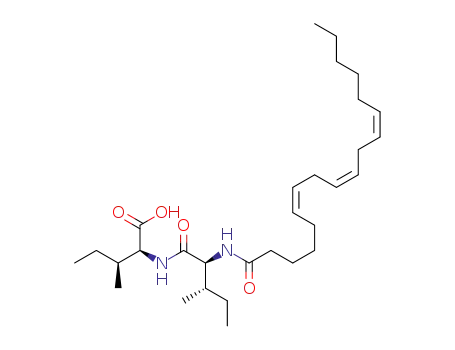((6Z,9Z,12Z)-octadeca-6,9,12-trienoyl)-L-isoleucyl-L-isoleucine